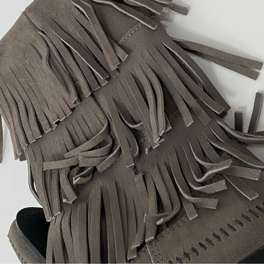 3-layers Suede Leather Boots